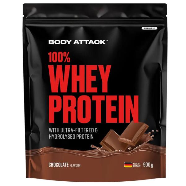 Body Attack Whey Protein 900g Chocolate